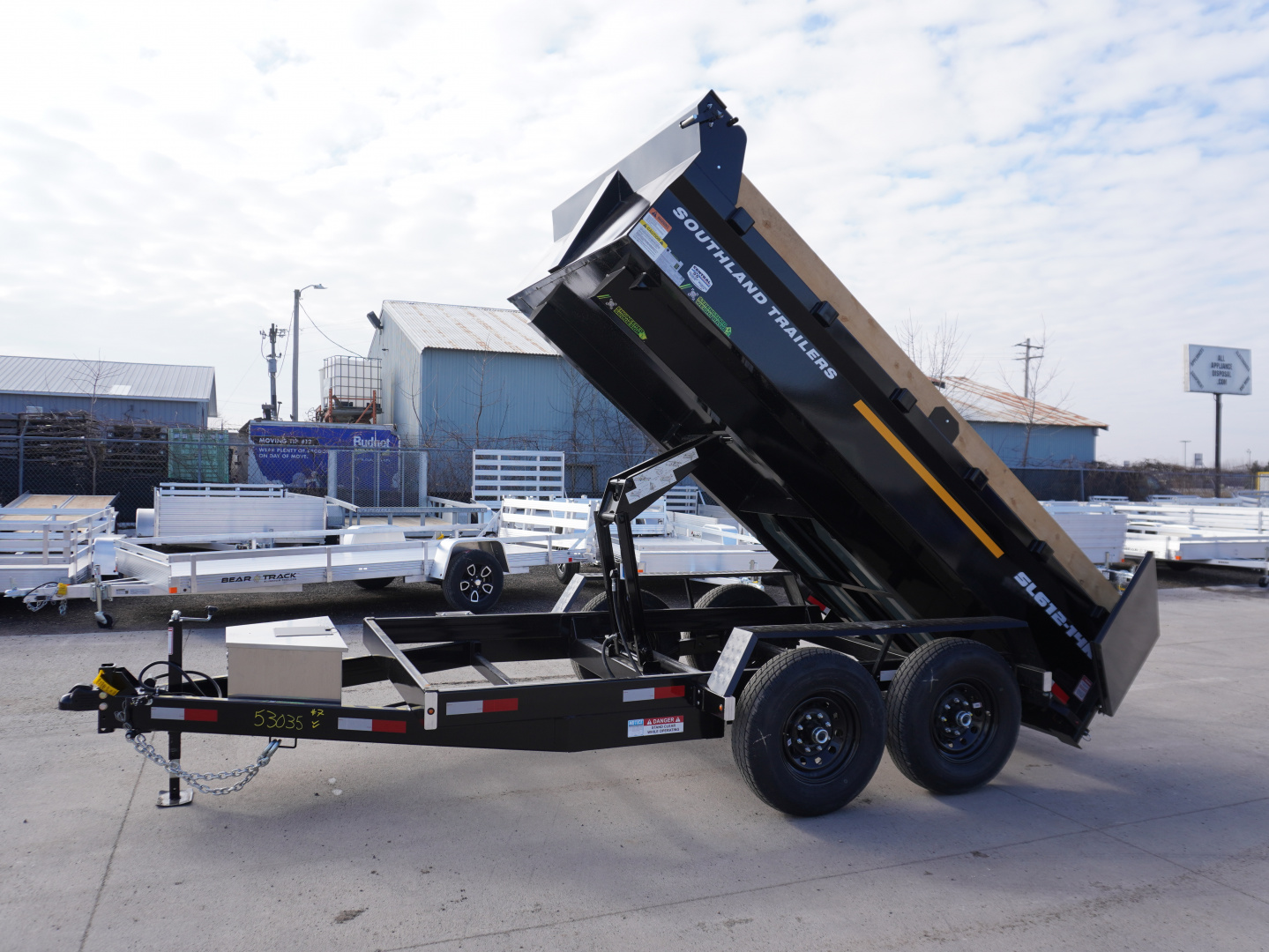 New 2026 Southland Trailers SL 6x12ft Dump Trailer