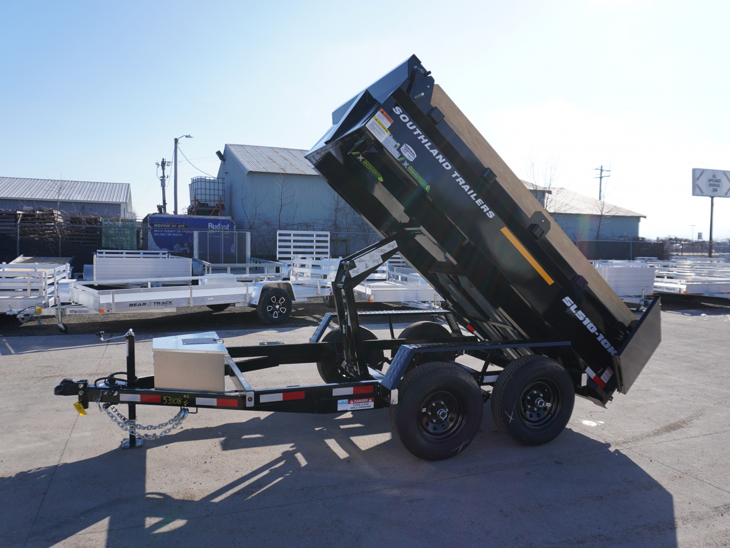 New 2026 Southland Trailers SL 5x10ft Dump Trailer