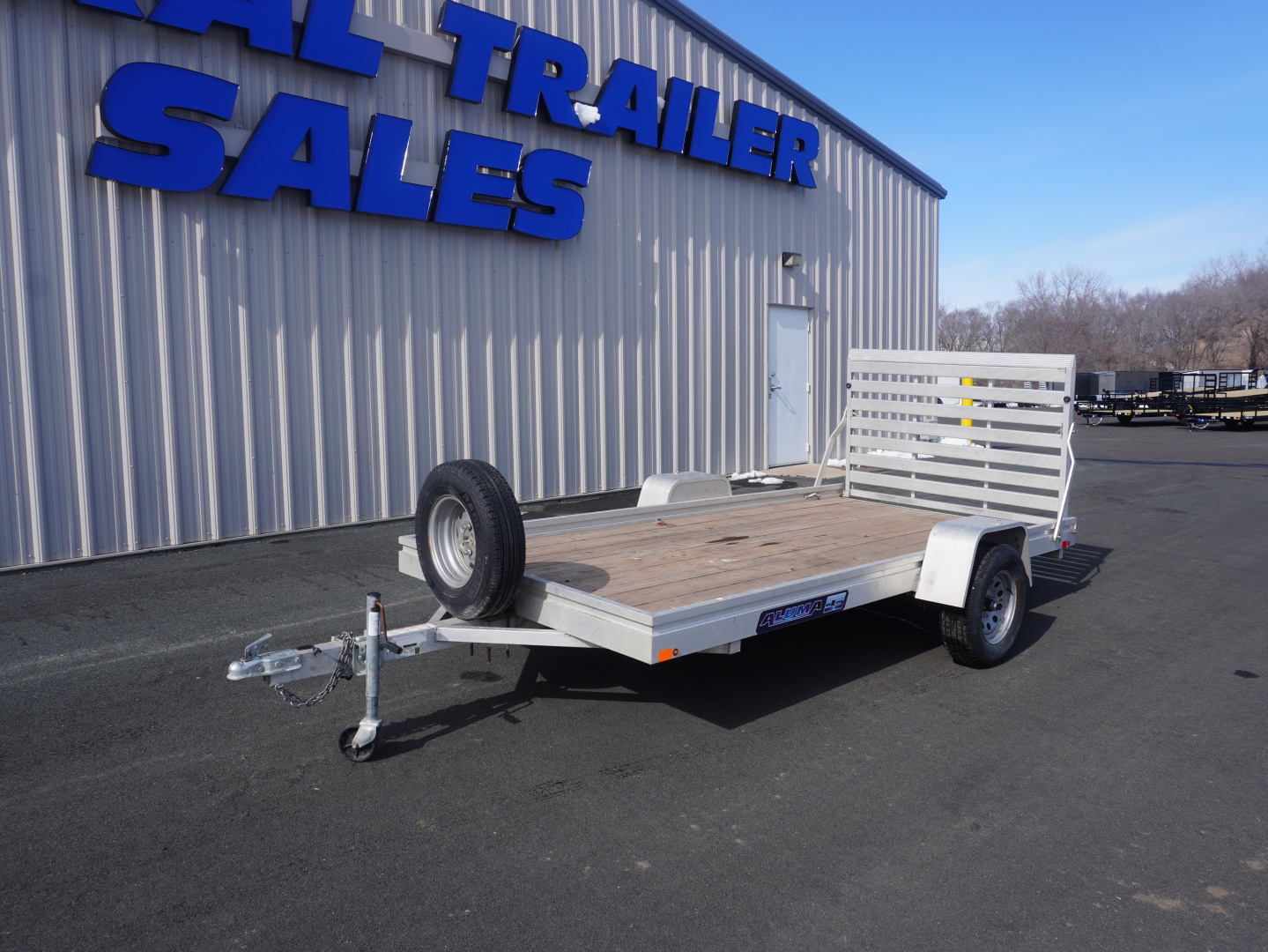 Used 2019 Aluma 68"x12' Utility Trailer