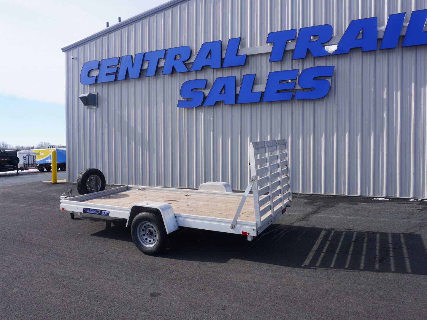 Used 2019 Aluma 68"x12' Utility Trailer