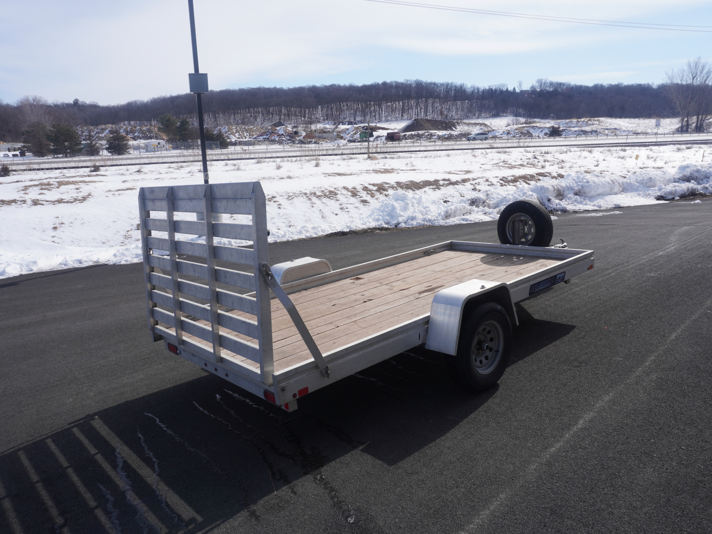 Used 2019 Aluma 68"x12' Utility Trailer