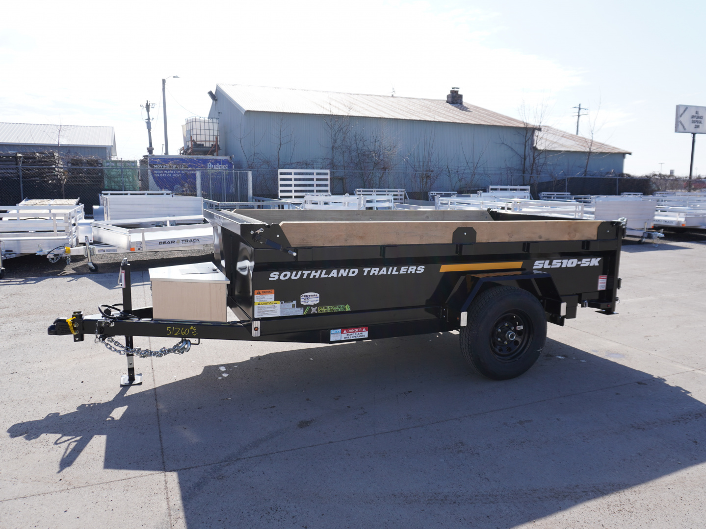 New 2026 Southland Trailers SL 5x10ft Dump Trailer
