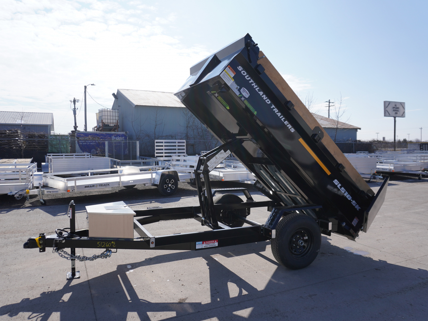 New 2026 Southland Trailers SL 5x10ft Dump Trailer