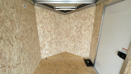 New ATC STo 400 Aluminum 7' x 14' Tandem Axle Silver Enclosed Cargo Trailer: 7700 GVWR, Aluminum Wheels