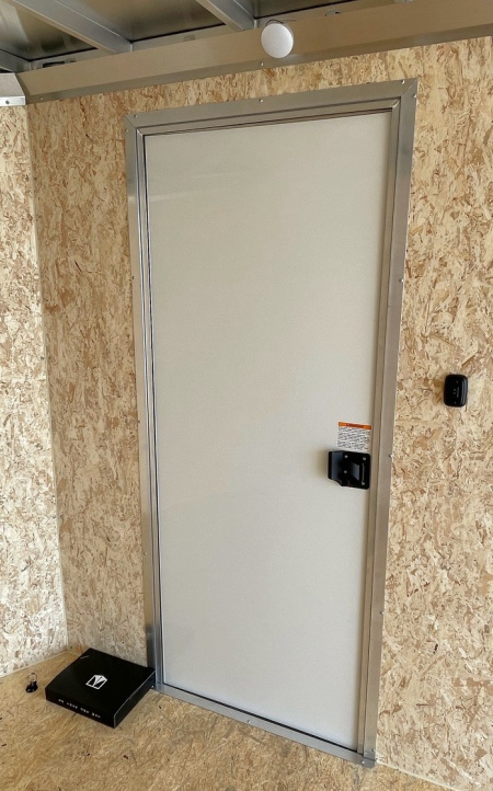 New ATC STo 400 Aluminum 7' x 14' Tandem Axle Silver Enclosed Cargo Trailer: 7700 GVWR, Aluminum Wheels