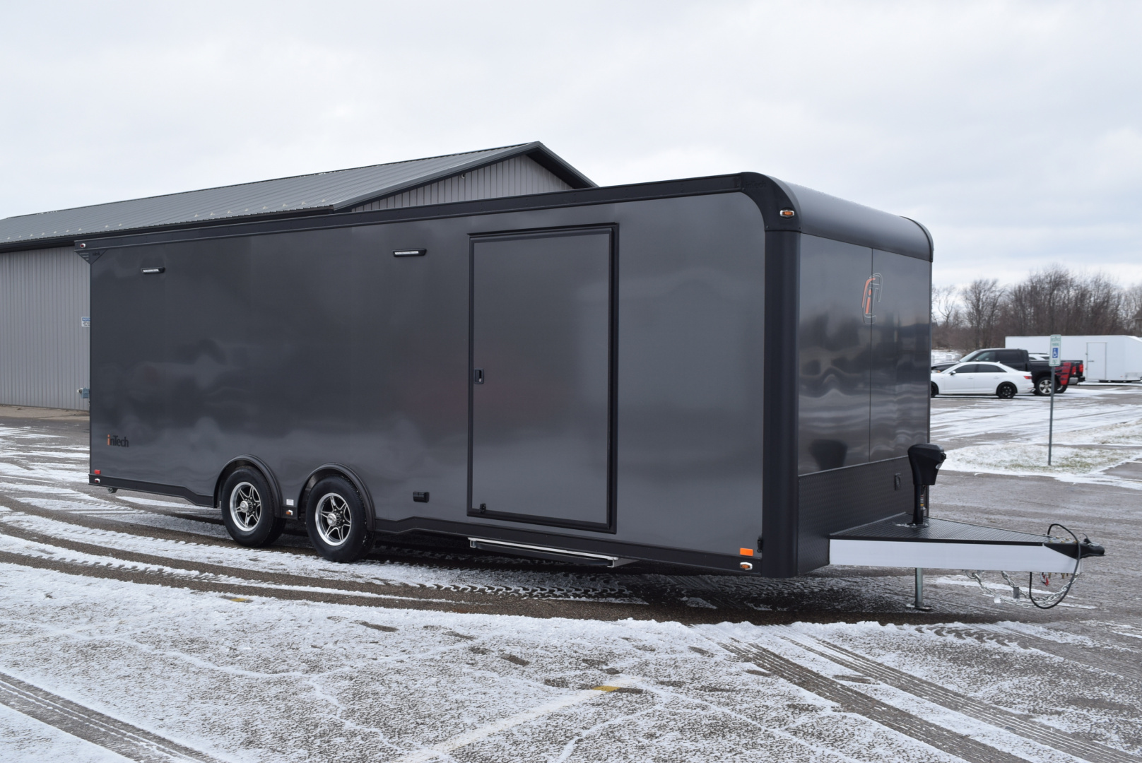 New INTECH 8.5x24 LITE SERIES ALL ALUMINUM RACE HAULER