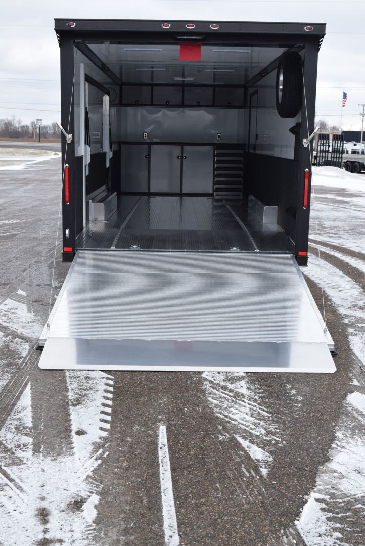 New INTECH 8.5x24 LITE SERIES ALL ALUMINUM RACE HAULER
