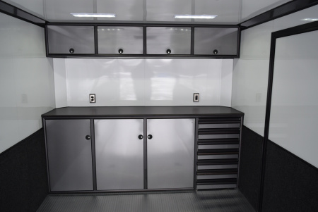 New INTECH 8.5x24 LITE SERIES ALL ALUMINUM RACE HAULER