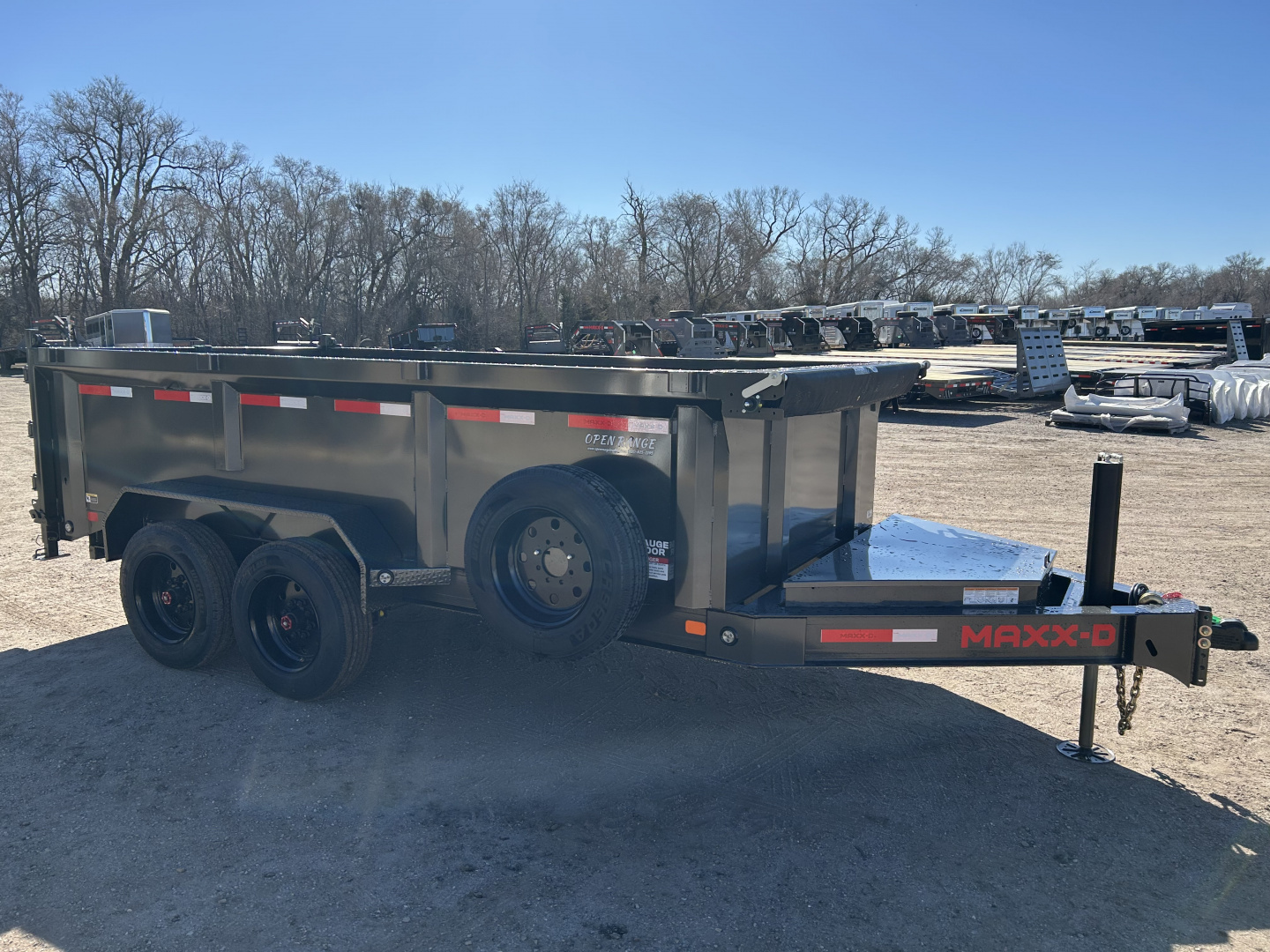 New 2026 MAXX-D DJX 83"X14' Dump Trailer