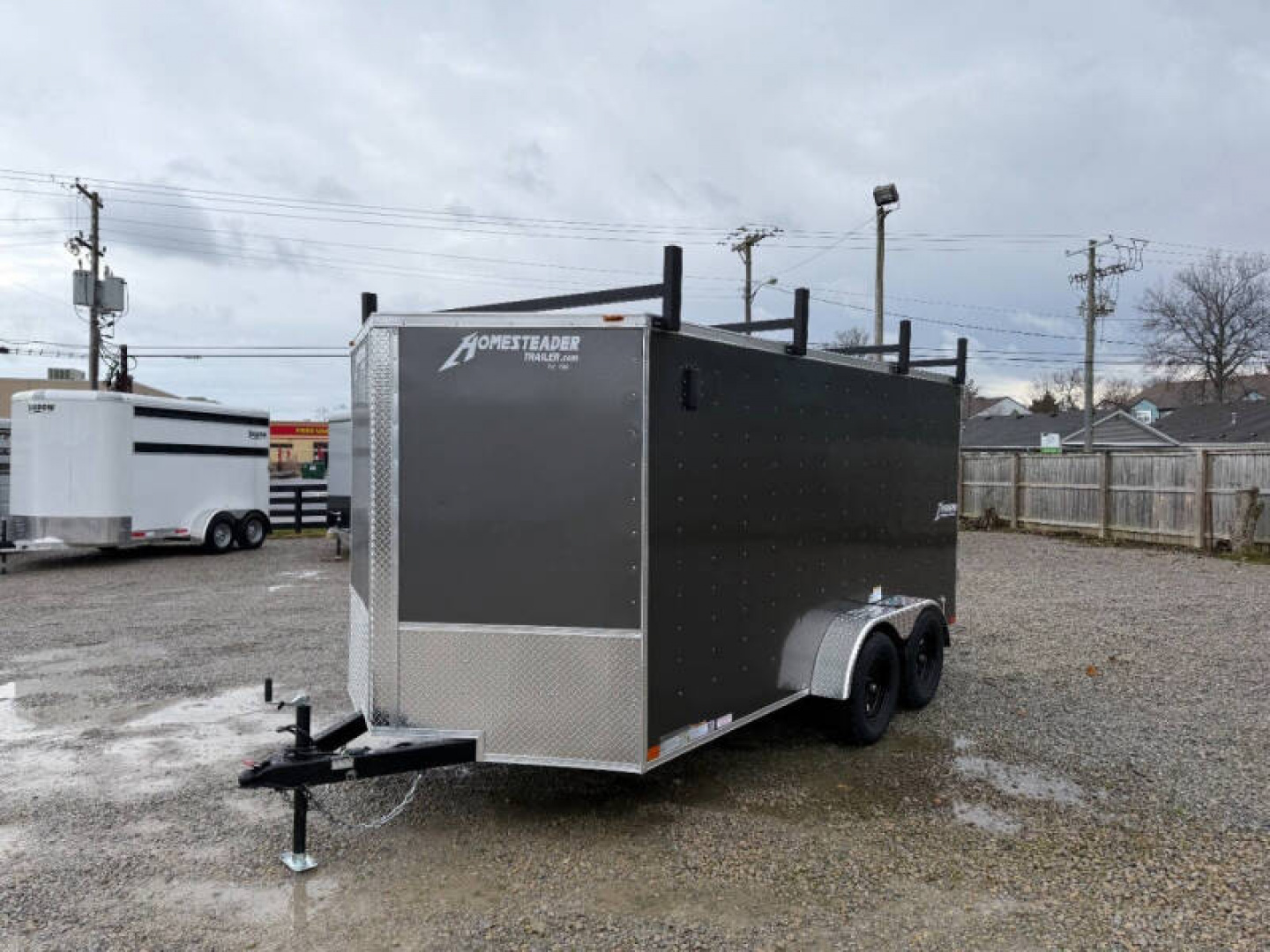 New 2026 Homesteader Trailer Intrepid 7x14x6 Cargo / Enclosed Trailer