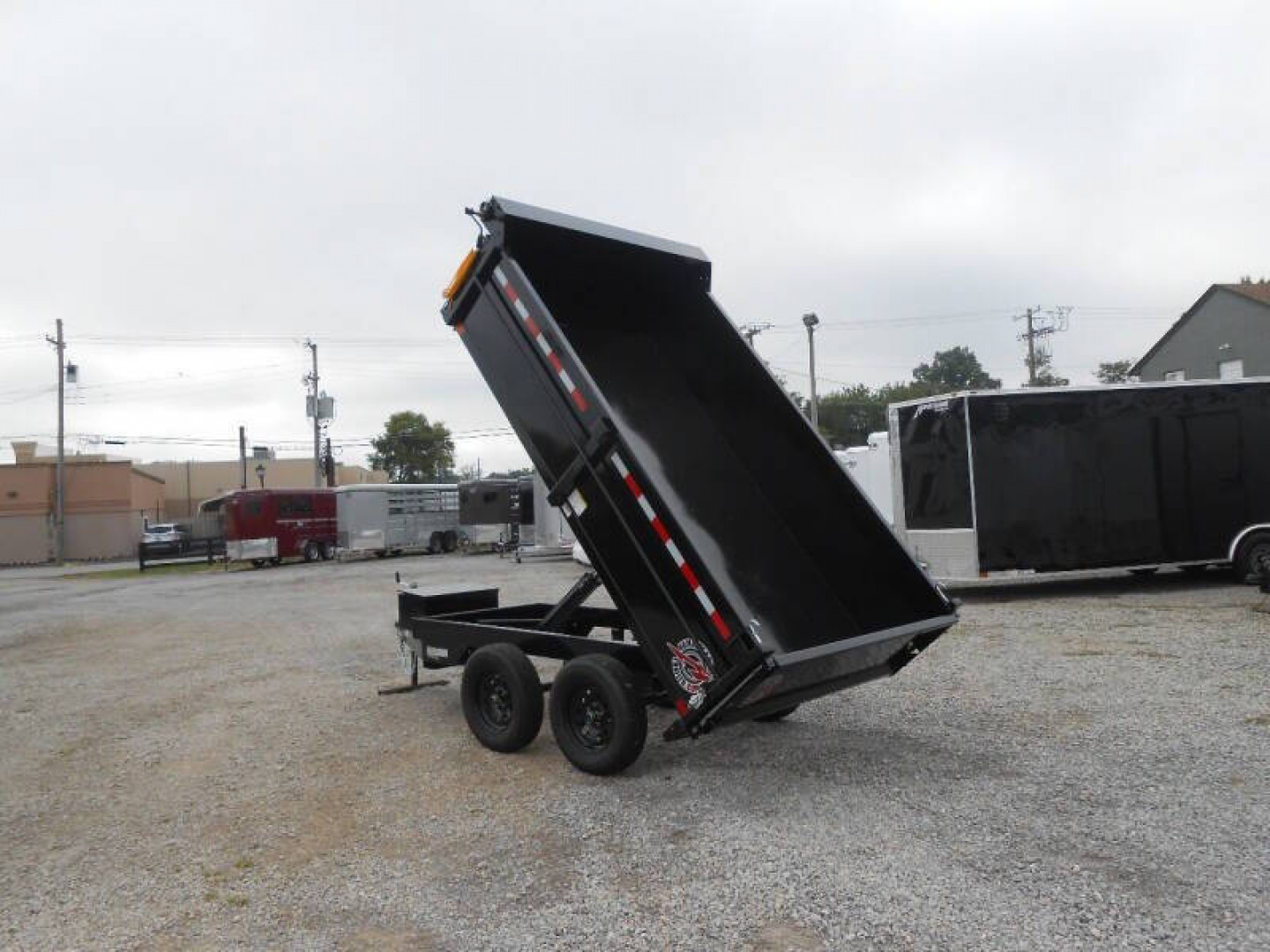 New 2026 Homesteader Trailer 6x10 Dump