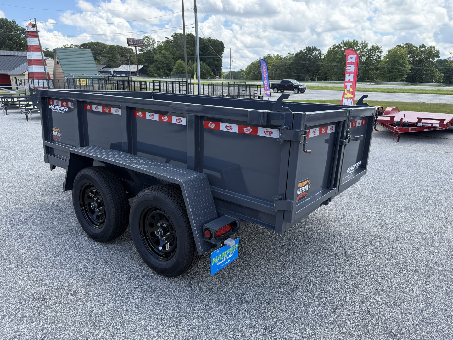 New 2026 PROSPECTOR LIGHT DUTY 5X10 7K TANDEM AXLE DUMP TRAILER WITH 2' WALLS