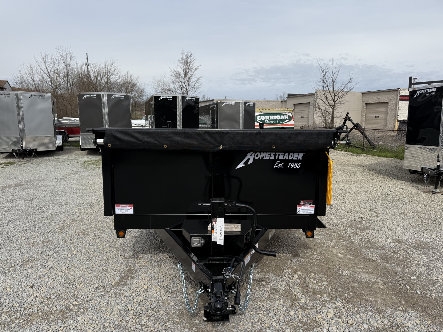 New 2026 Homesteader Trailer 714 HX Dump Trailer