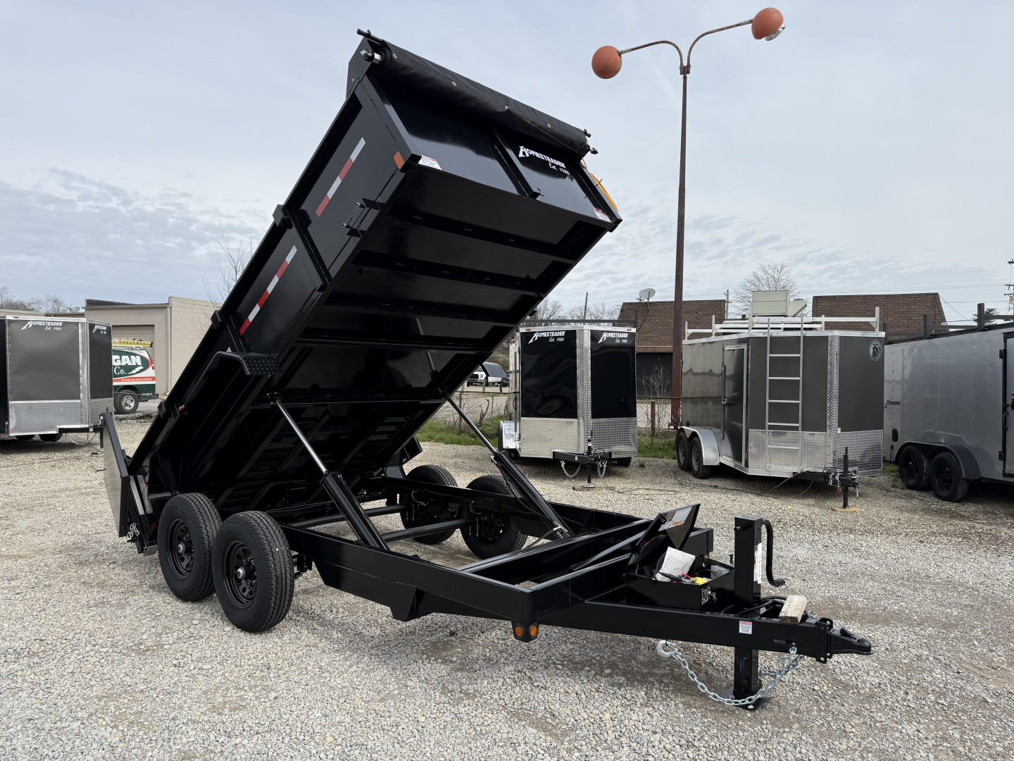 New 2026 Homesteader Trailer 714 HX Dump Trailer
