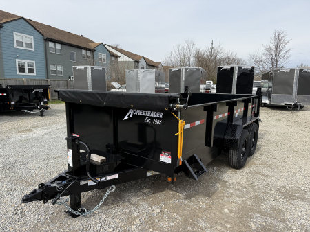 New 2026 Homesteader Trailer 714 HX Dump Trailer