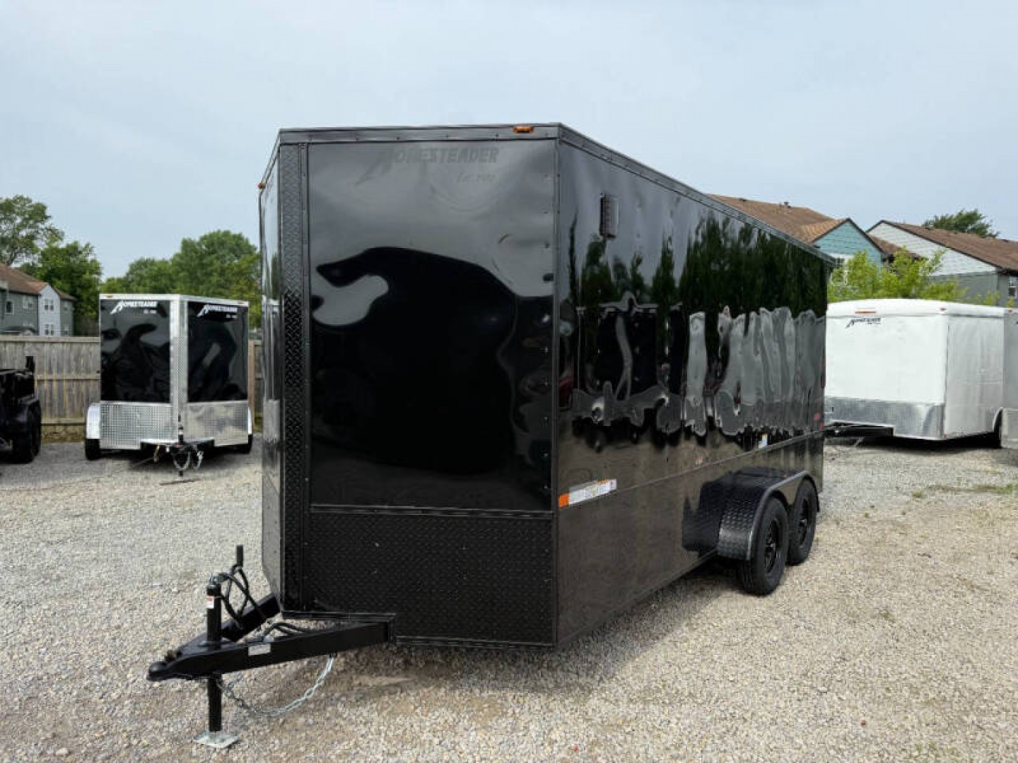 New 2026 Homesteader Trailer Intrepid 7x16X7 OHV Package W/ Polycor & Loading Lights Cargo / Enclosed Trailer