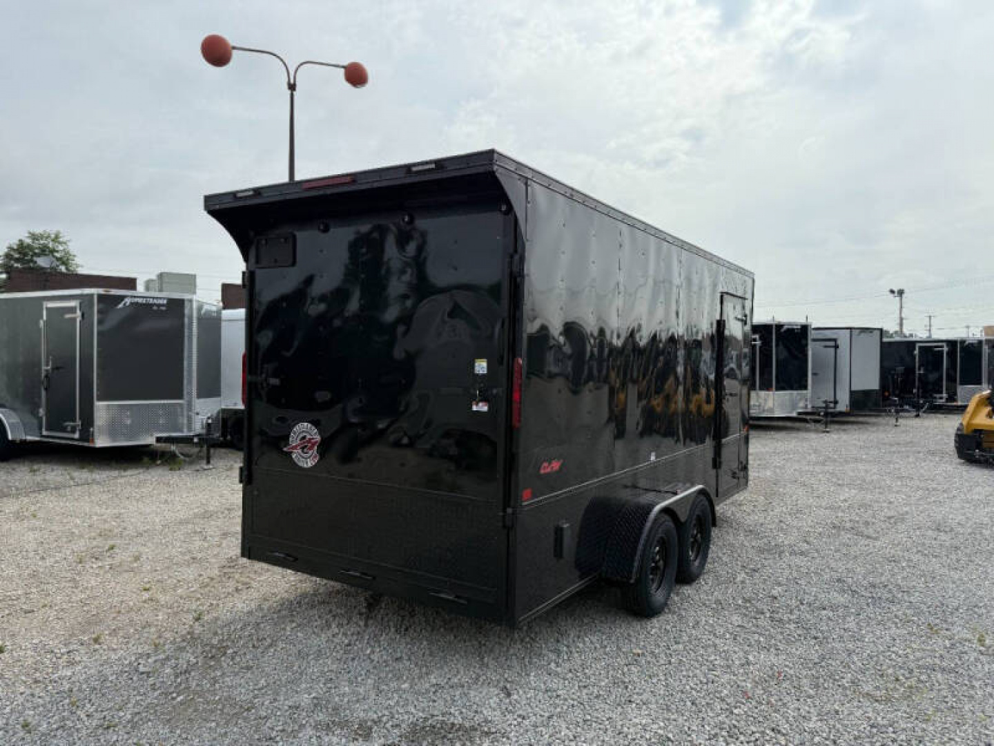 New 2026 Homesteader Trailer Intrepid 7x16X7 OHV Package W/ Polycor & Loading Lights Cargo / Enclosed Trailer