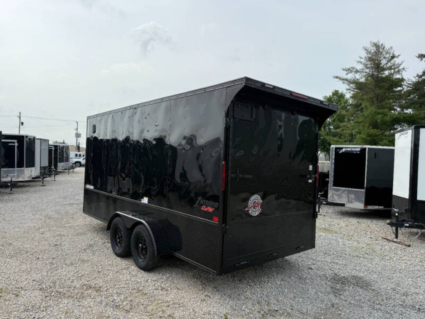 New 2026 Homesteader Trailer Intrepid 7x16X7 OHV Package W/ Polycor & Loading Lights Cargo / Enclosed Trailer