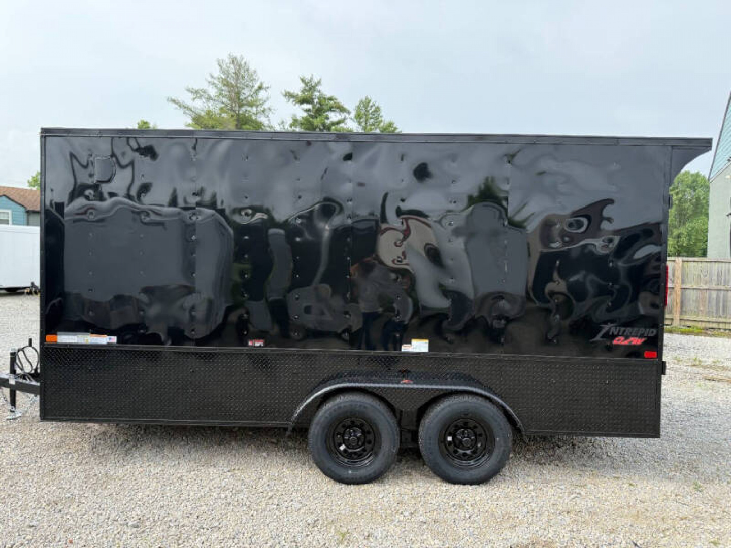 New 2026 Homesteader Trailer Intrepid 7x16X7 OHV Package W/ Polycor & Loading Lights Cargo / Enclosed Trailer