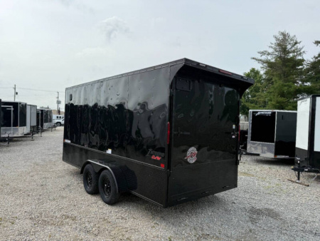 New 2026 Homesteader Trailer Intrepid 7x16X7 OHV Package W/ Polycor & Loading Lights Cargo / Enclosed Trailer