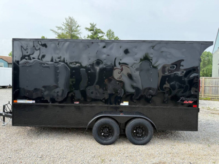 New 2026 Homesteader Trailer Intrepid 7x16X7 OHV Package W/ Polycor & Loading Lights Cargo / Enclosed Trailer