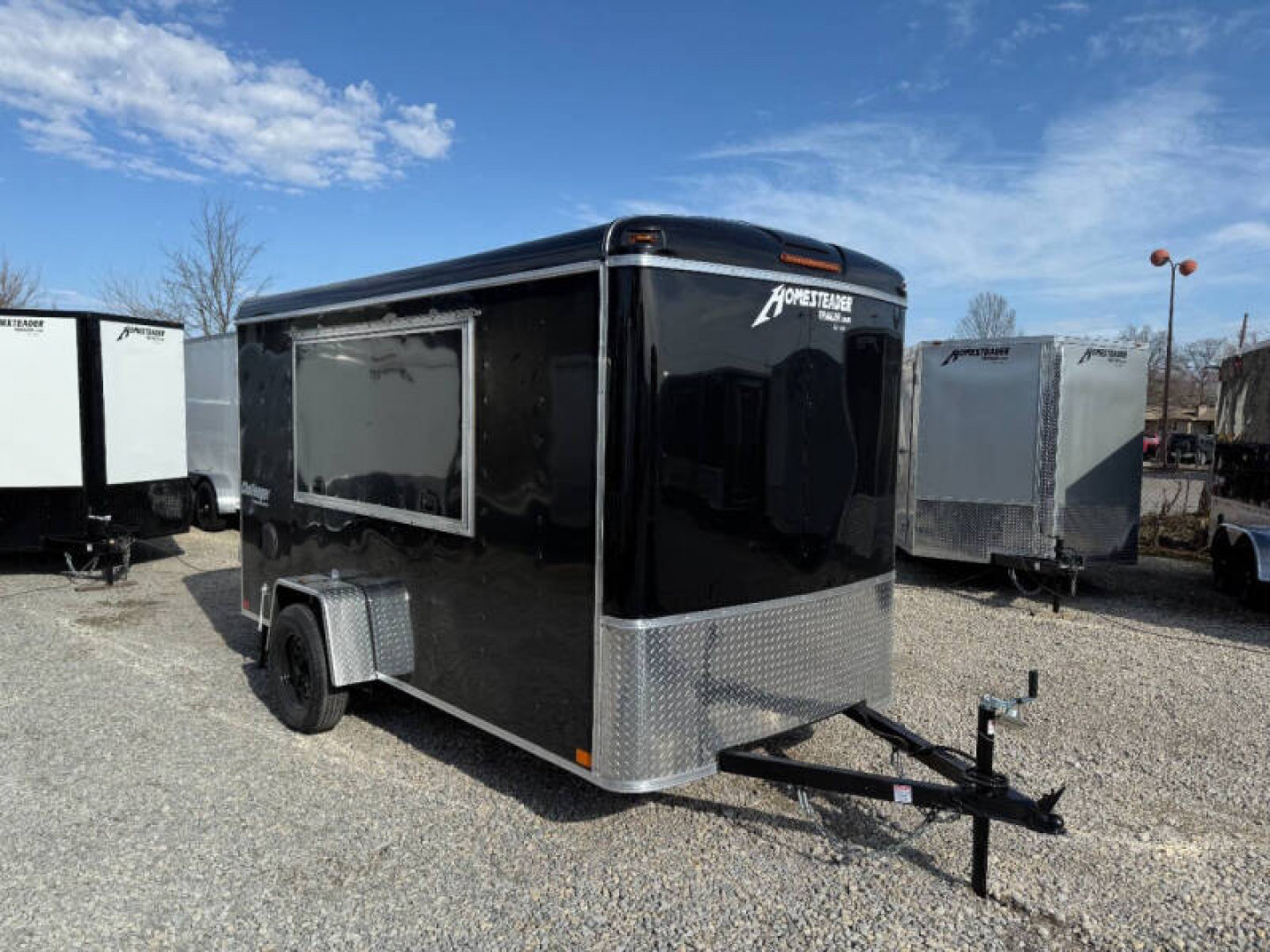New 2026 Homesteader Trailer Challenger 6x12 Concession
