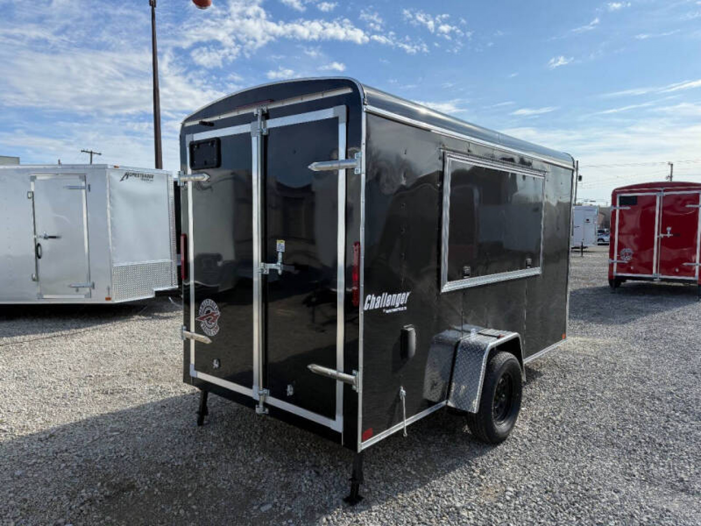 New 2026 Homesteader Trailer Challenger 6x12 Concession