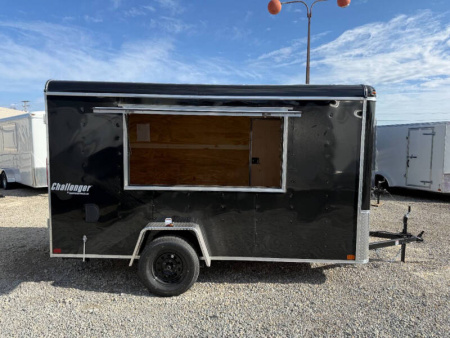 New 2026 Homesteader Trailer Challenger 6x12 Concession