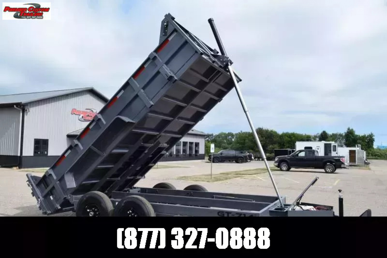 New 2026 Griffin Trailers GT714 Dump Trailer