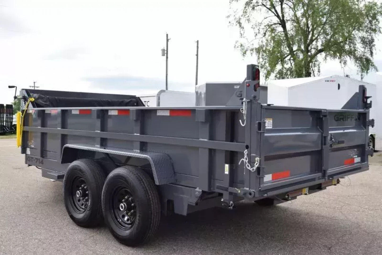 New 2026 Griffin Trailers GT714 Dump Trailer