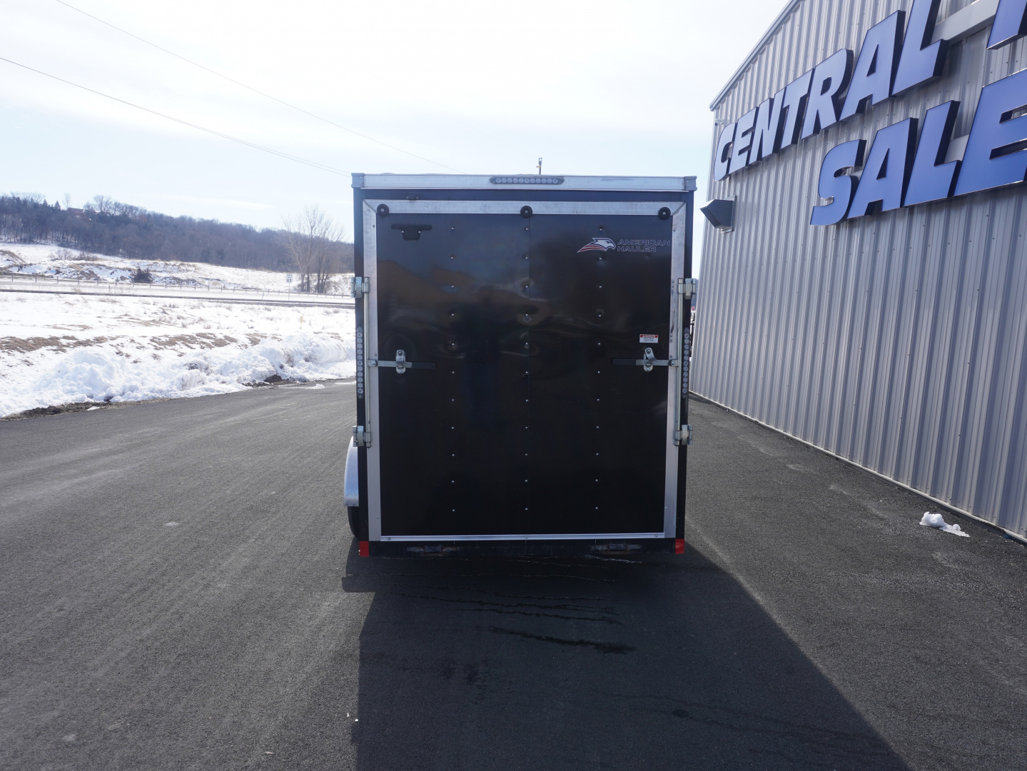 Used 2022 American Hauler 6x12 Cargo / Enclosed Trailer