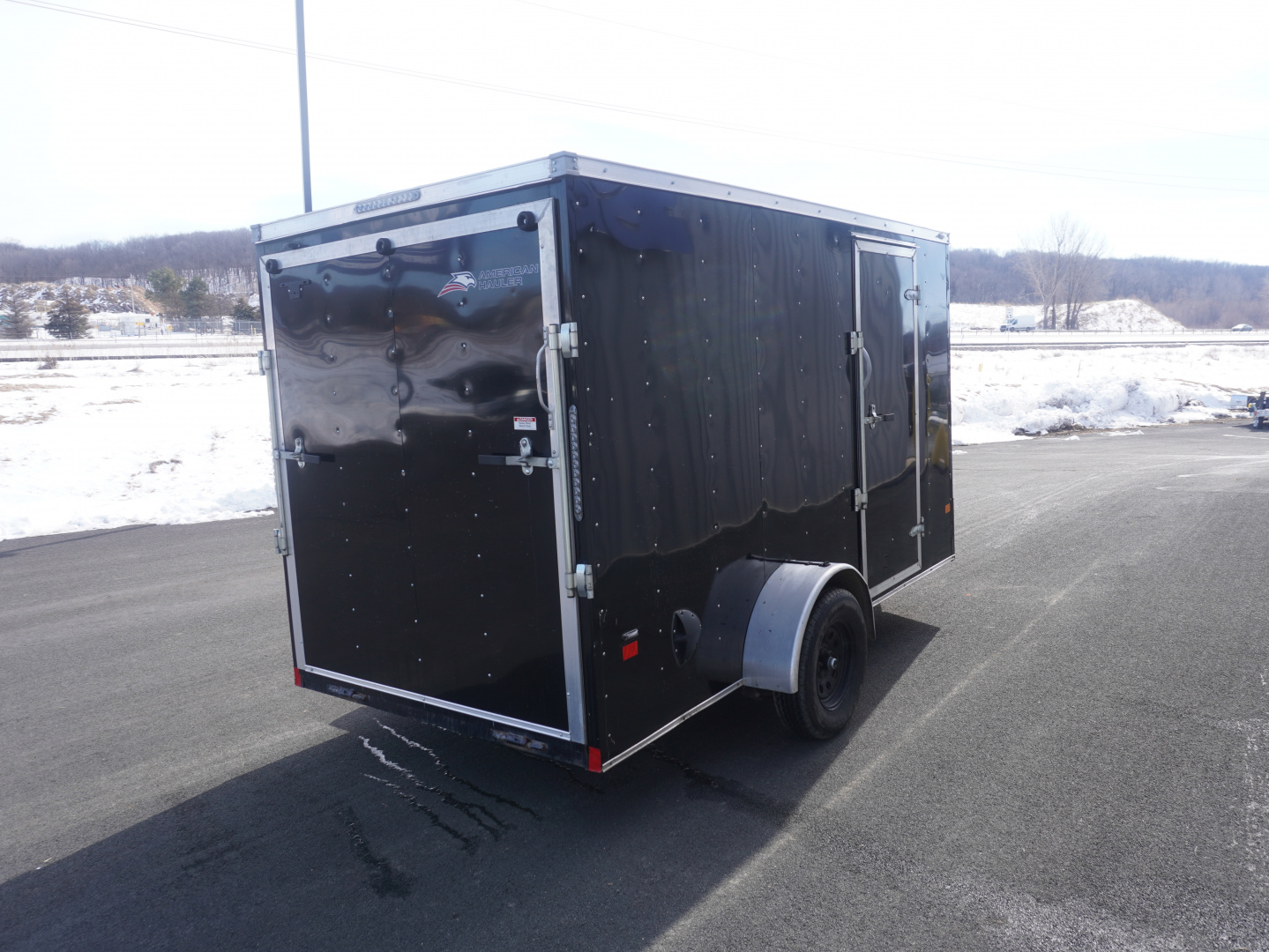 Used 2022 American Hauler 6x12 Cargo / Enclosed Trailer