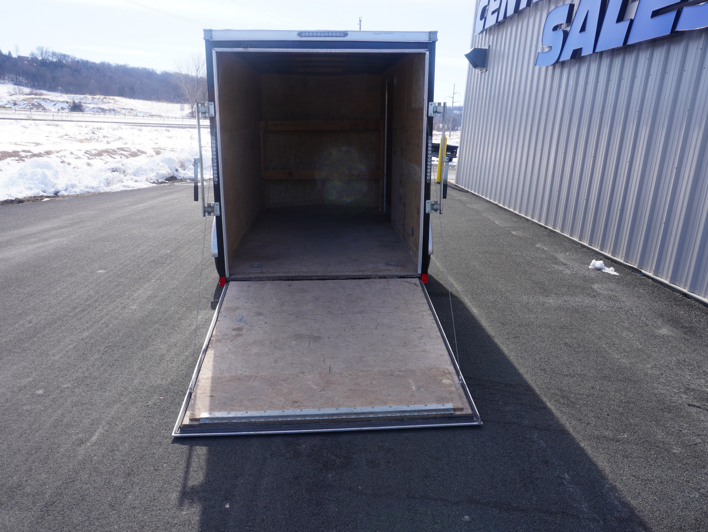 Used 2022 American Hauler 6x12 Cargo / Enclosed Trailer