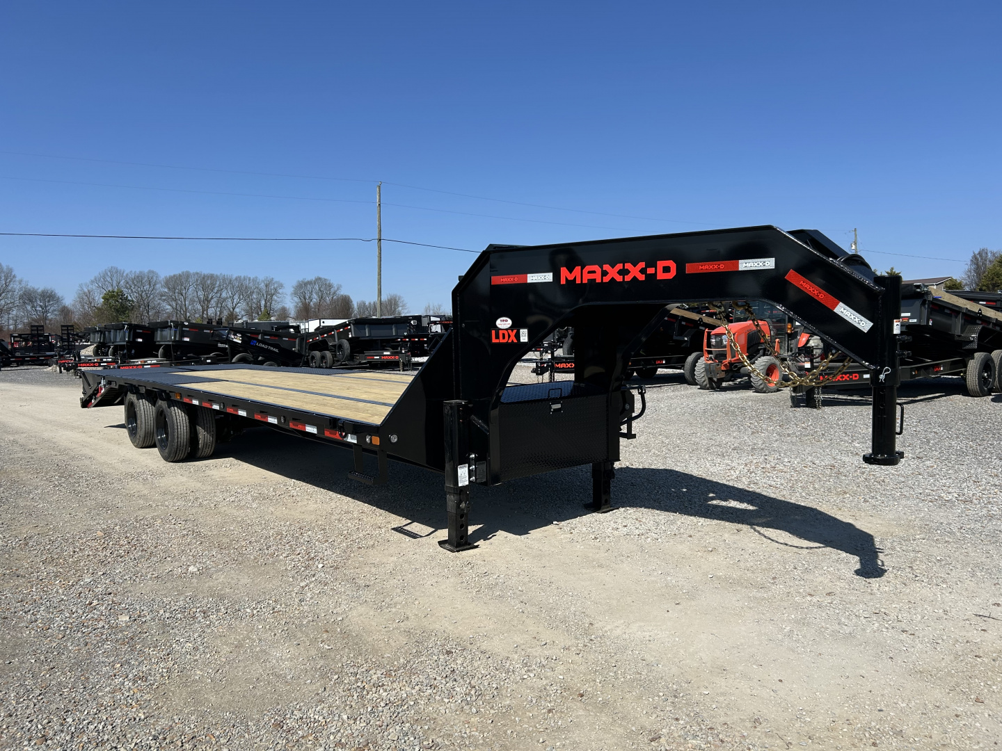 New 2026 MAXXD Gooseneck Flatbed Trailer | 102" x 28' 30K GVWR