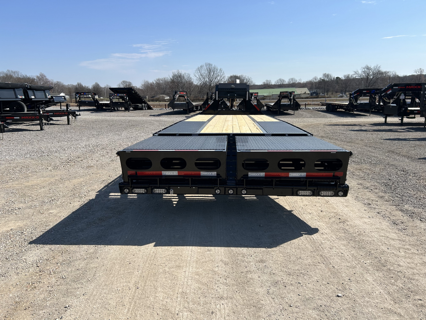 New 2026 MAXXD Gooseneck Flatbed Trailer | 102" x 28' 30K GVWR