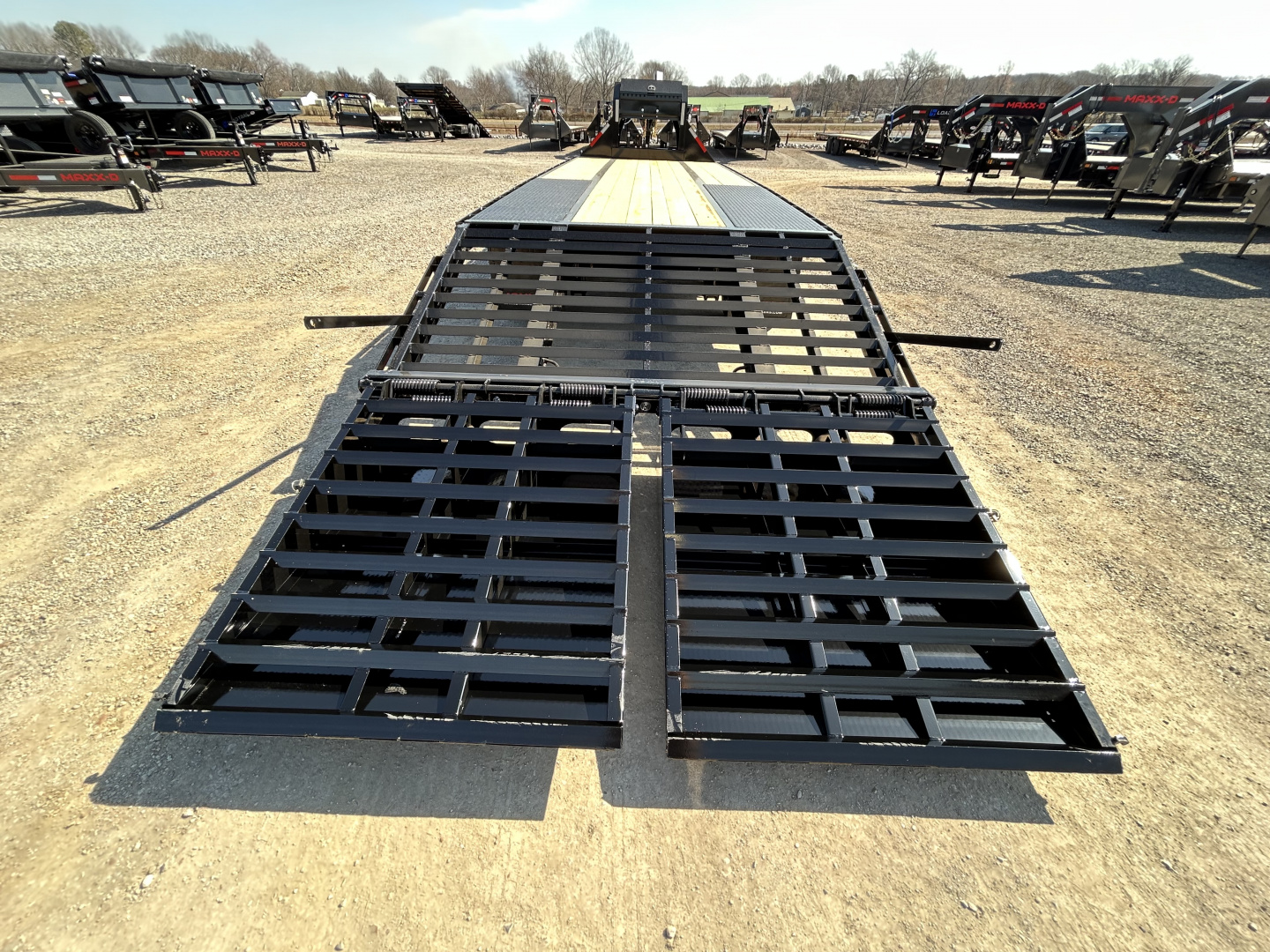 New 2026 MAXXD Gooseneck Flatbed Trailer | 102" x 28' 30K GVWR