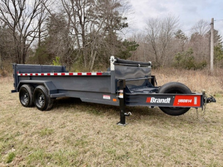 New 2026 Brandt Straight Wall Premium 14' 16K Dump Trailer