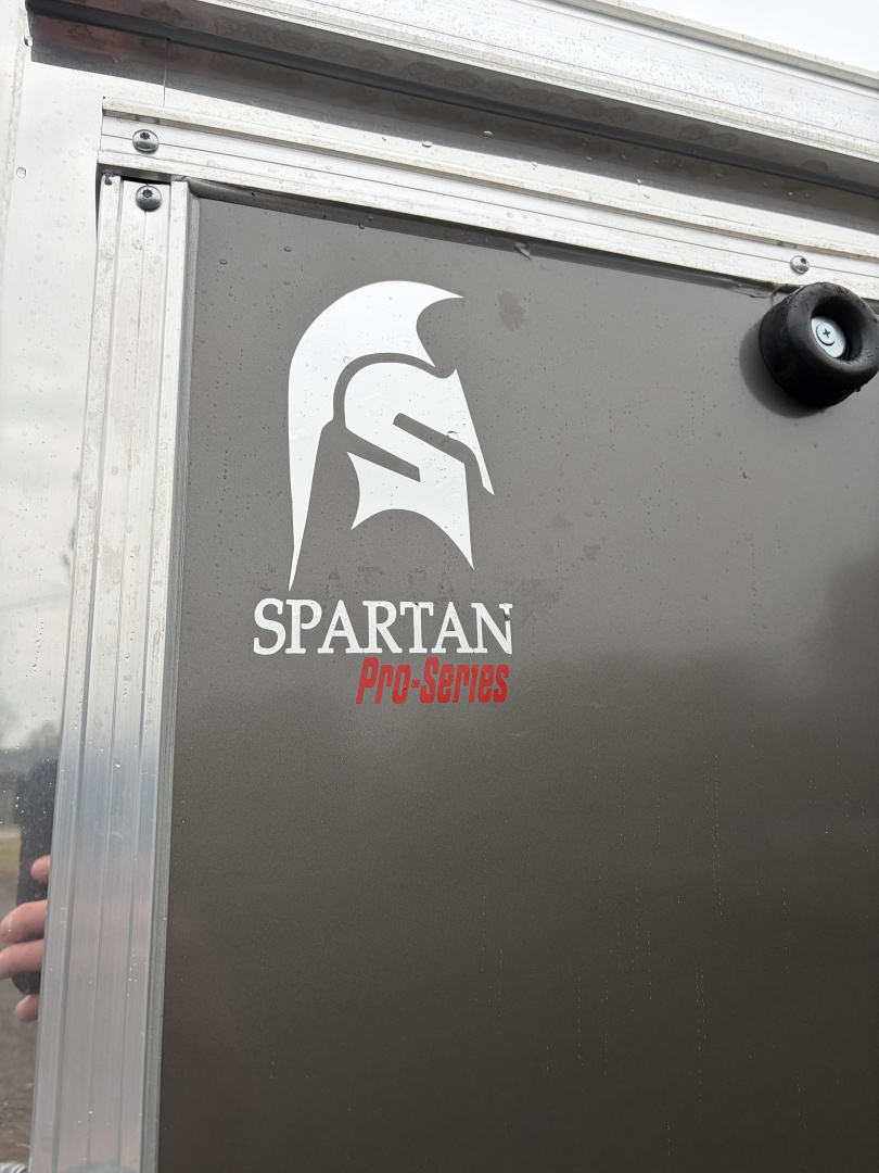 New 2026 Spartan 7X16 Enclosed Trailer, 10K GVWR, Pro Series, PolyCor, StableDeck, 7' Interior