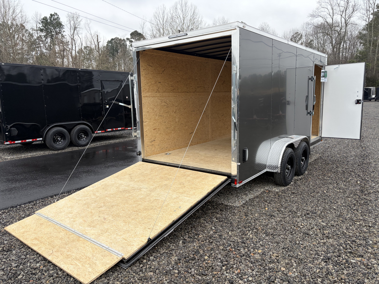 New 2026 Spartan 7X16 Enclosed Trailer, 10K GVWR, Pro Series, PolyCor, StableDeck, 7' Interior