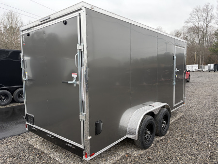 New 2026 Spartan 7X16 Enclosed Trailer, 10K GVWR, Pro Series, PolyCor, StableDeck, 7' Interior