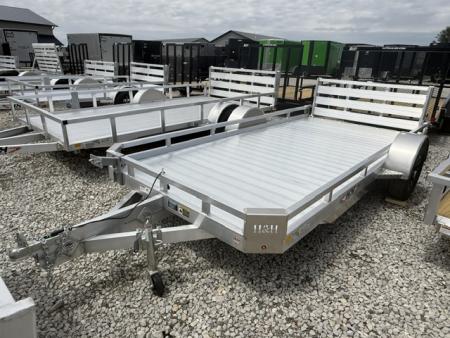 New 2026 H&H Trailers Aluminum 78 x14' 3k Low Side Utility Trailer