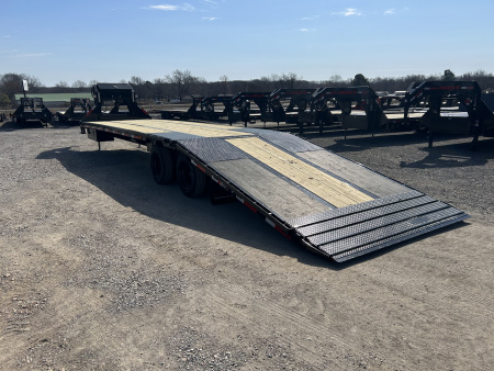 New 2026 MAXXD Hydraulic Dovetail Gooseneck Trailer | 102" x 36' | 40K GVWR