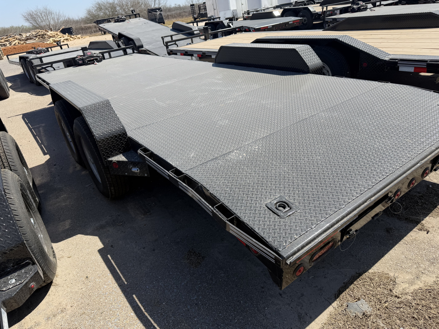 New 2026 East Texas Trailers 83x22ft Heavy Duty Car Hauler w/ Winch
