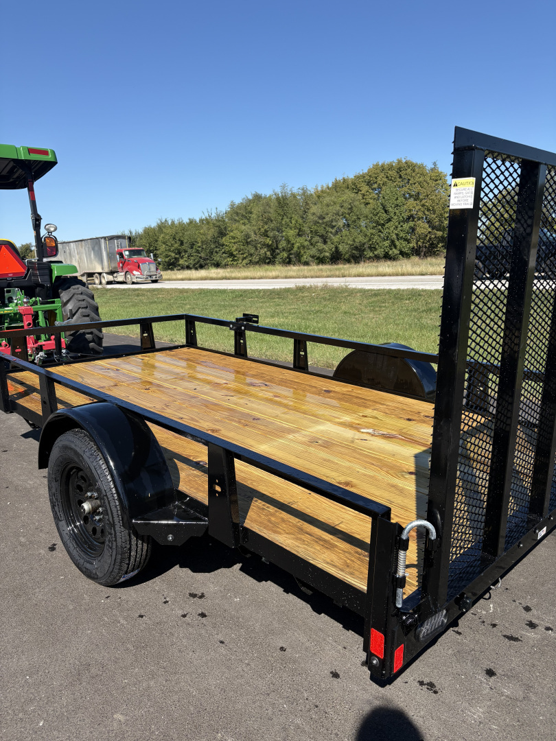 New 2025 Rice Trailers 76X12 Utility-SA