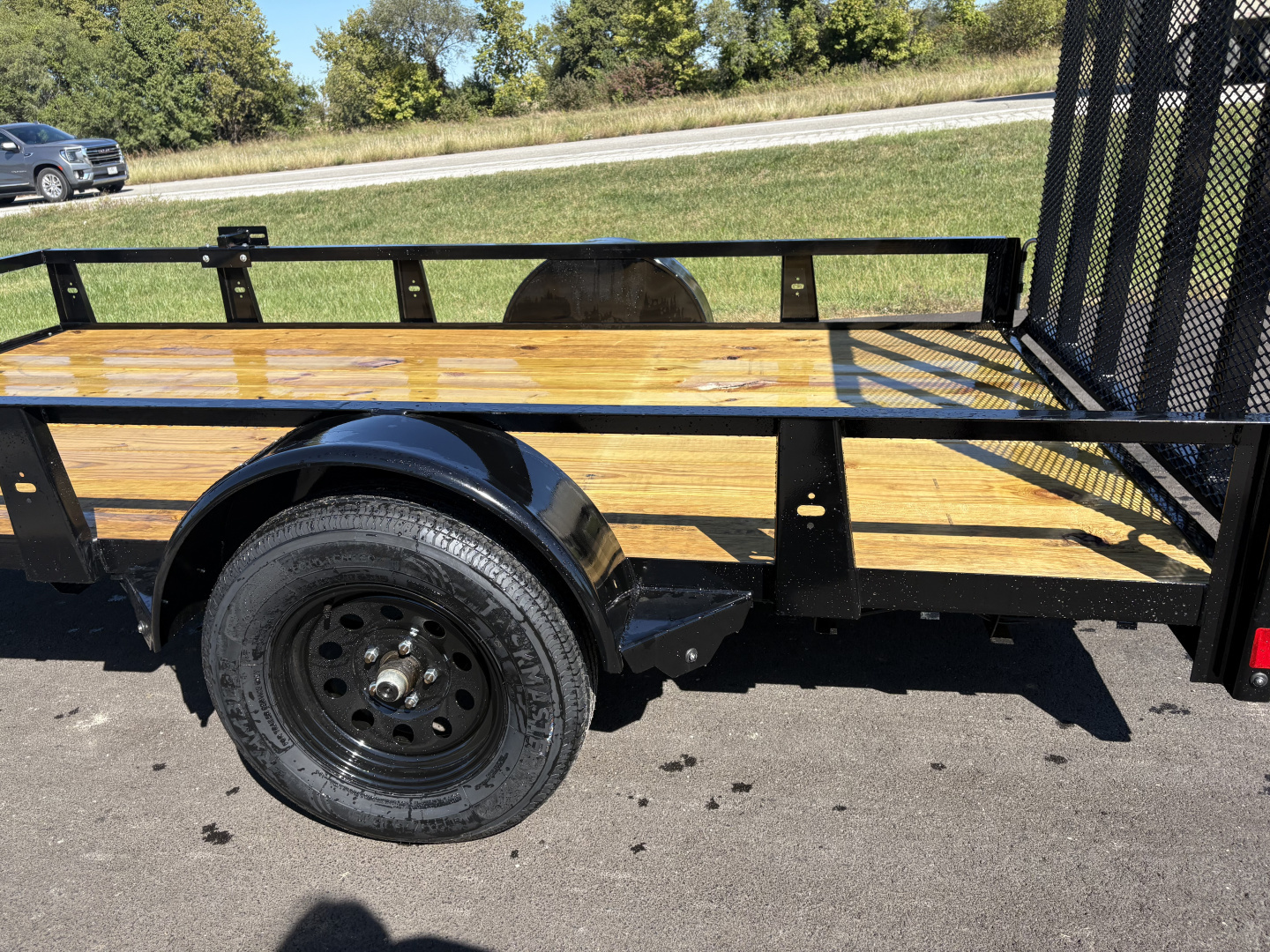 New 2025 Rice Trailers 76X12 Utility-SA