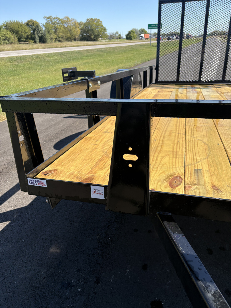 New 2025 Rice Trailers 76X12 Utility-SA