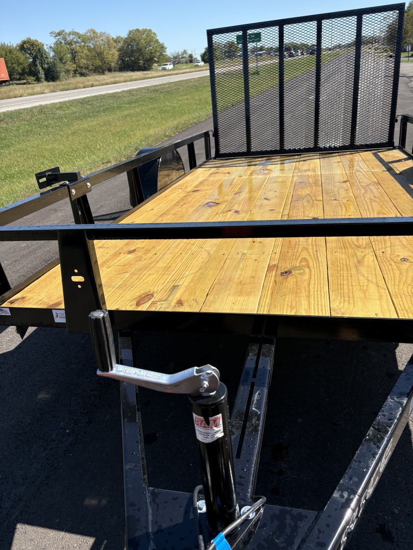 New 2025 Rice Trailers 76X12 Utility-SA
