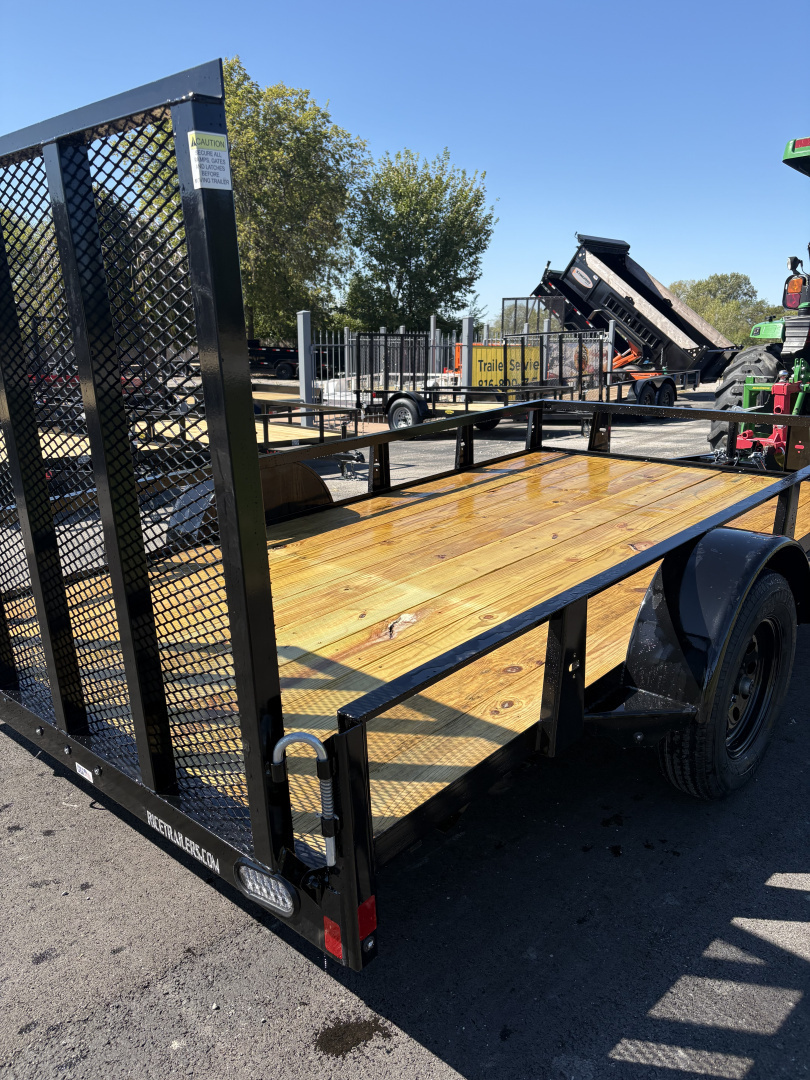 New 2025 Rice Trailers 76X12 Utility-SA