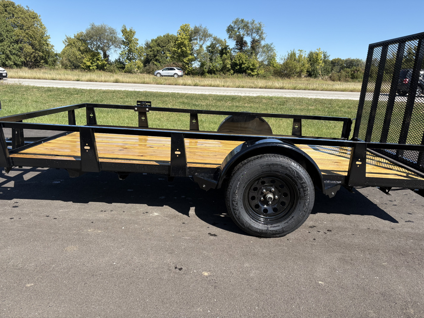 New 2025 Rice Trailers 76X12 Utility-SA