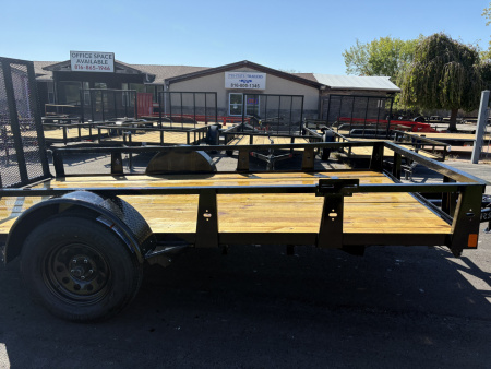 New 2025 Rice Trailers 76X12 Utility-SA